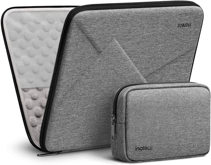 Inateck Superstarke Laptophülle Tasche Kompatibel mit MacBook Air 13 M2/M1 2022-2018, MacBook Pro 13