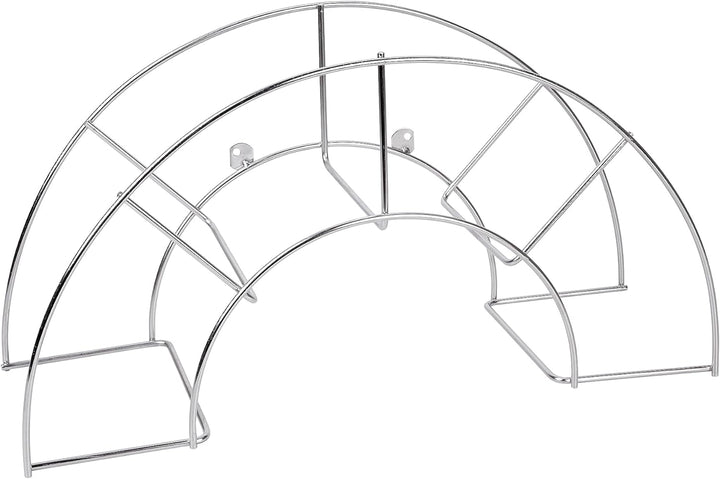 Sauvic 03304-Wandschlauchhalter, aus 304 Edelstahl, super gross, 60.00x20.00x30.00 cm