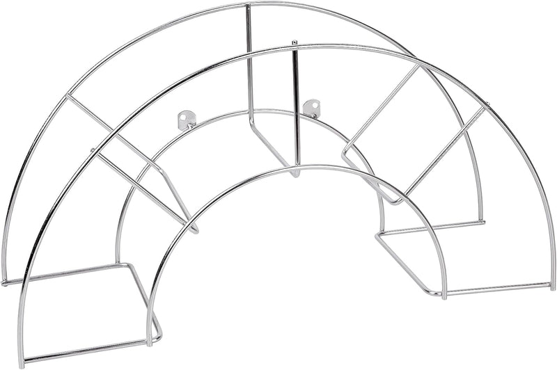 Sauvic 03304-Wandschlauchhalter, aus 304 Edelstahl, super gross, 60.00x20.00x30.00 cm