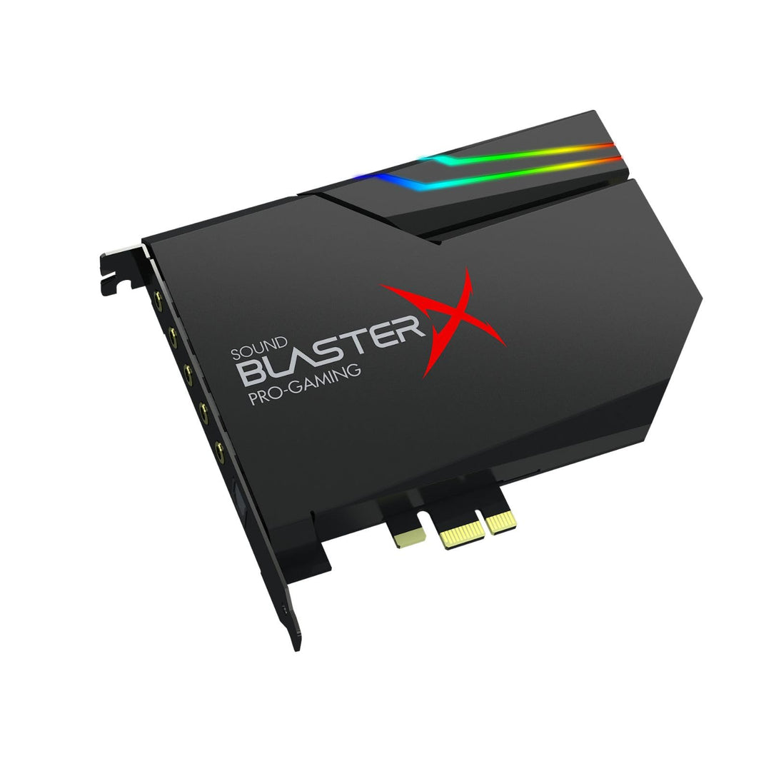 CREATIVE Sound BlasterX AE-5 Plus SABRE32 Hochauflösende PCI-e-Gaming-Soundkarte und DAC mit 32-Bit