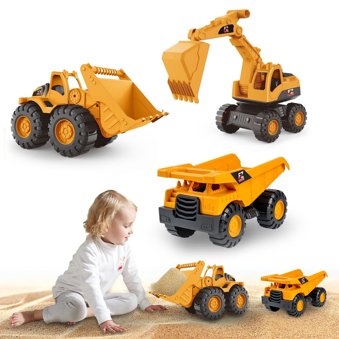 Generisch 3 Stück Bagger Spielzeug, Sandspielzeug Sandkasten Set, Sandkasten Kinderbagger Mit Kippla