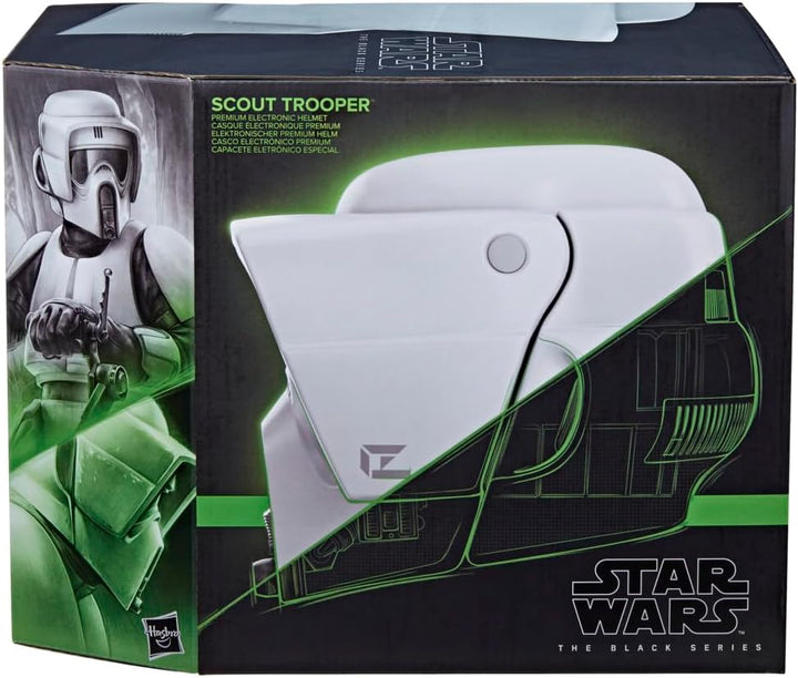 Star Wars Hasbro F6911 Black Series Scout Trooper Premium Elektronischer Helm, Return of The Jedi Ad