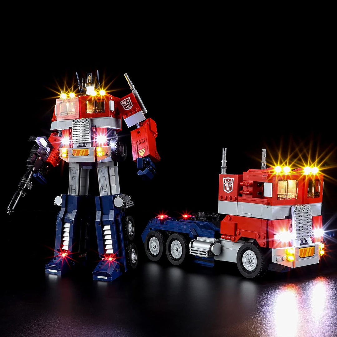 BRIKSMAX 10302 Led Licht für Lego Optimus Prime - Compatible with Lego Creator Expert Bausteinen Mod