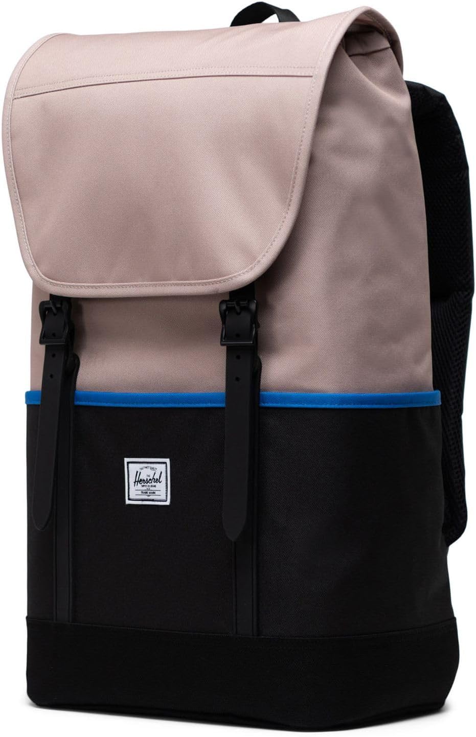 HERSCHEL 11039-05591 Retreat PRO Light Taupe/Black/Strong Blue Unisex - Einheitsgrösse, Light Taupe/