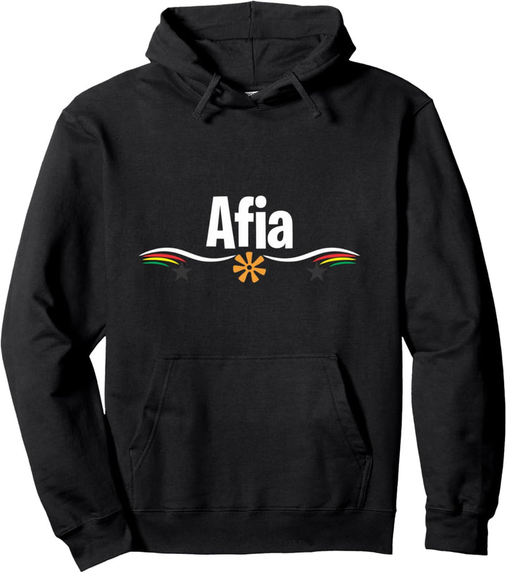 Ghana-T-Shirt Ghanaischer Namensgeburtstag Afia Pullover Hoodie