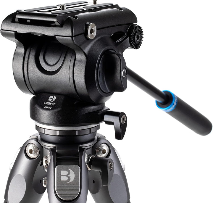 BENRO Trepied Vidéo Carbone Tortoise 34CLV+S4PRO - TTOR34CLVS4PRO