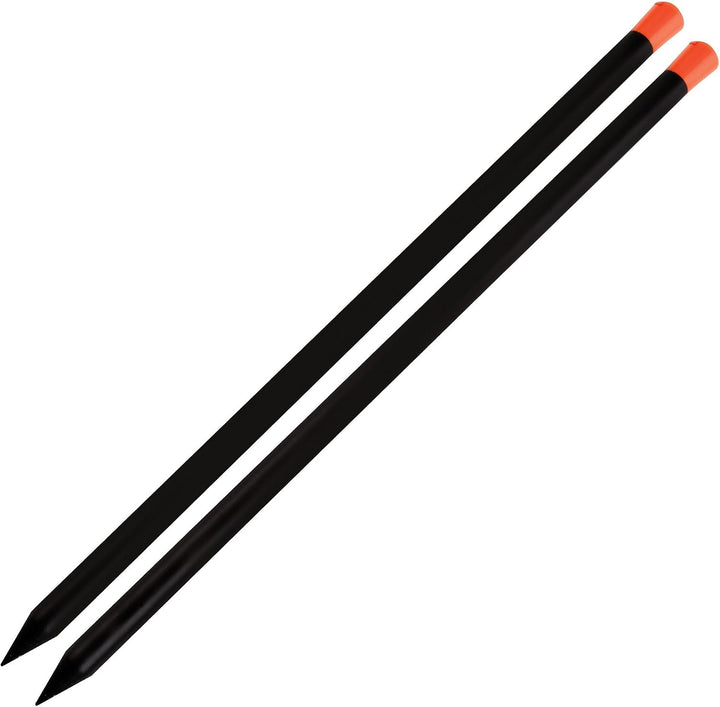 Fox Marker Sticks 24' (2 Stück), Stäbe zum Einstellen der Wurfentfernung nach dem Anfüttern auf Karp