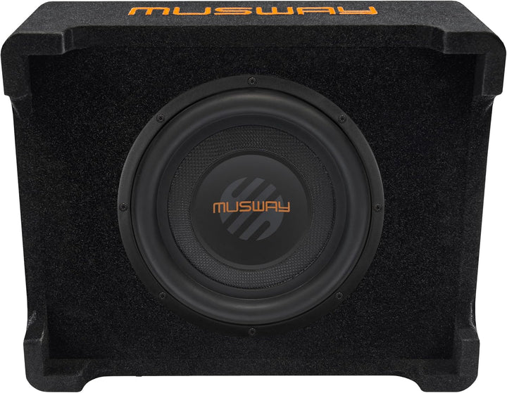 Musway MF110A - AKTIVES SUBWOOFER-System IN FLACH-BAUWEISE (DOWNFIRE) MIT 25 cm (10“) SUBWOOFER