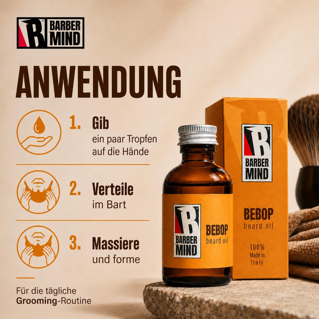 Barber Mind Aceite Para Barba Bebop 50Ml