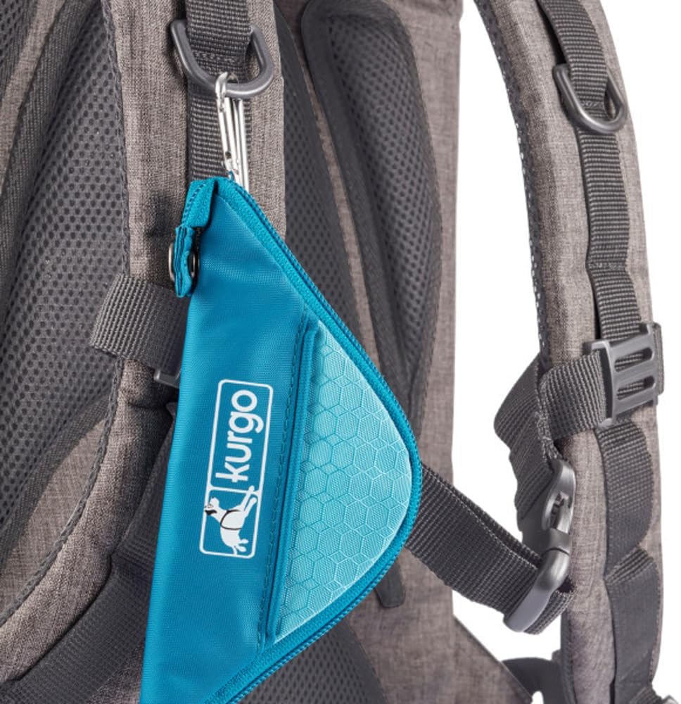 Kurgo Rucksack, Mit speziellem Hundefach, Atmungsaktives Netz und Wasserfester Boden, Für Haustiere