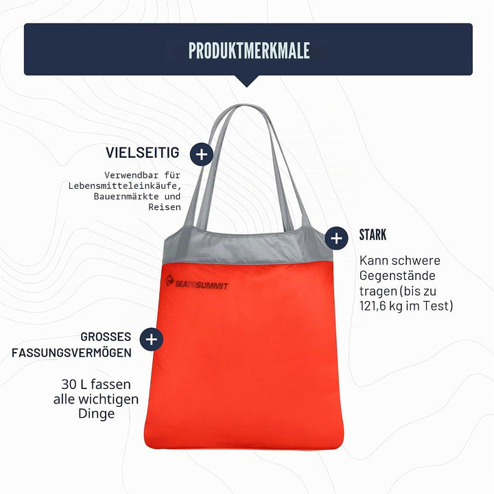Sea to Summit Ultra-SIL Shopping Bag Einheitsgrösse, Einheitsgrösse
