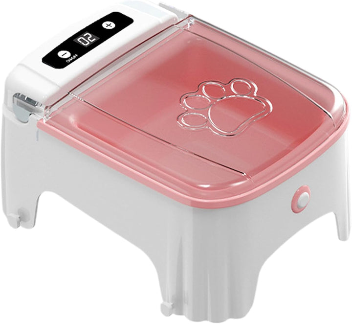 Automatischer Futterspender für Hunde – Automatischer Zeitgesteuerter Haustierspender mit Sensor für