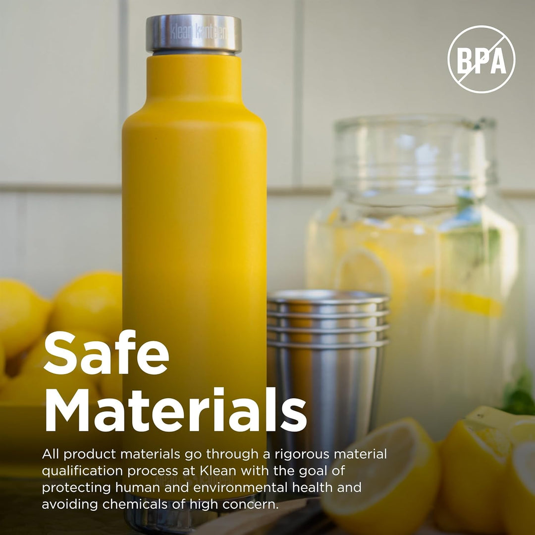 Klean Kanteen Herren Classic Vi Trinkflasche Einheitsgrösse Marigold, Einheitsgrösse Marigold