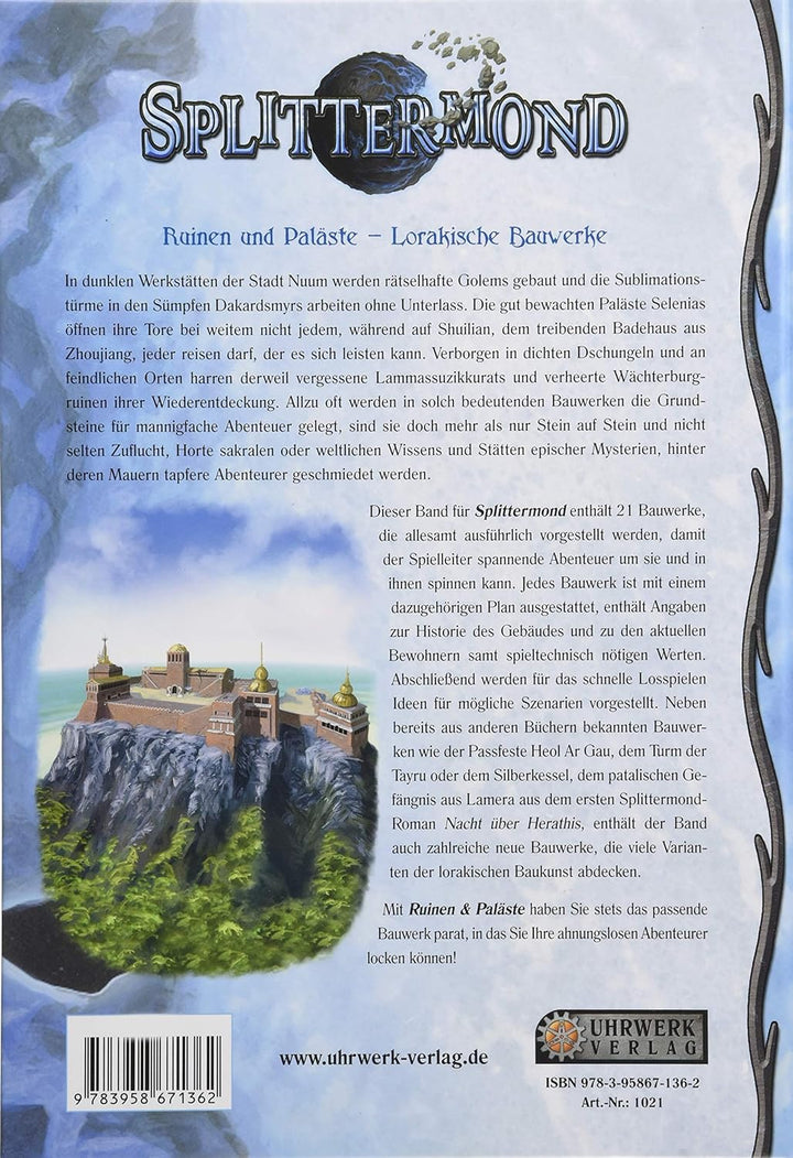 Uhrwerk Verlag und Paläste: Lorakische Bauwerke (Splittermond) UWV1021 mehrfarbig