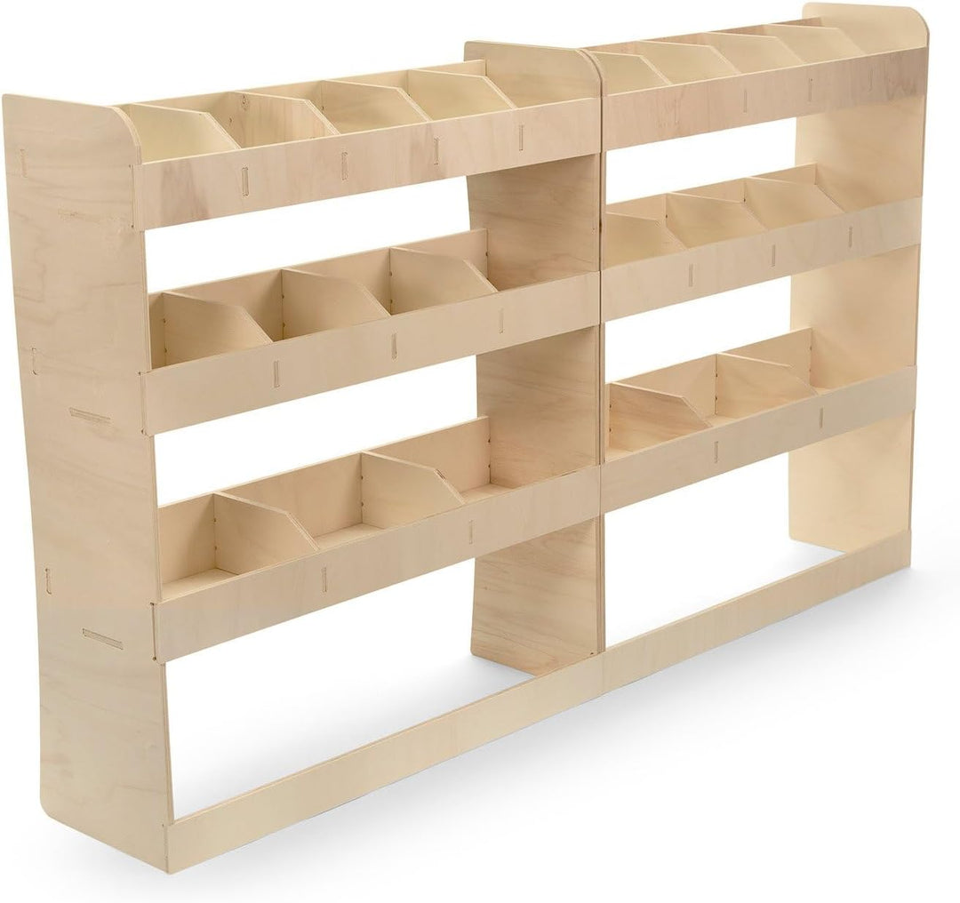 Vanify - Kompatibel mit Opel VIVARO L1 2014-19 Fahrzeugeinrichtung Fahrzeugregale, komplette Fahrers