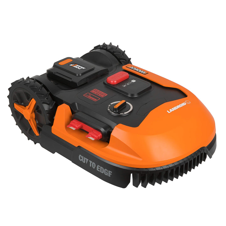 WORX Landroid L WR147E Mähroboter/Akkurasenmäher für Gärten bis 1000 qm schwimmendes Mähdeck besonde