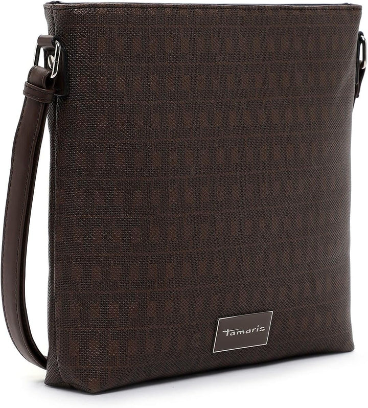 Tamaris Umhängetasche Jody 31984 Damen Handtaschen Ornament Einheitsgrösse Brown, Einheitsgrö&#