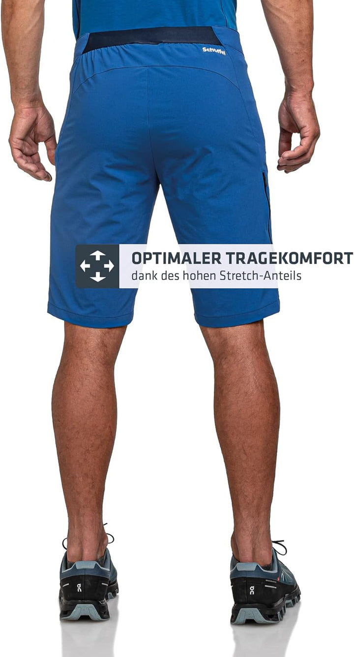 Schöffel Herren Shorts Hestad M, kurze Wanderhose mit elastischem Bund, schnell trocknende Outdoor H
