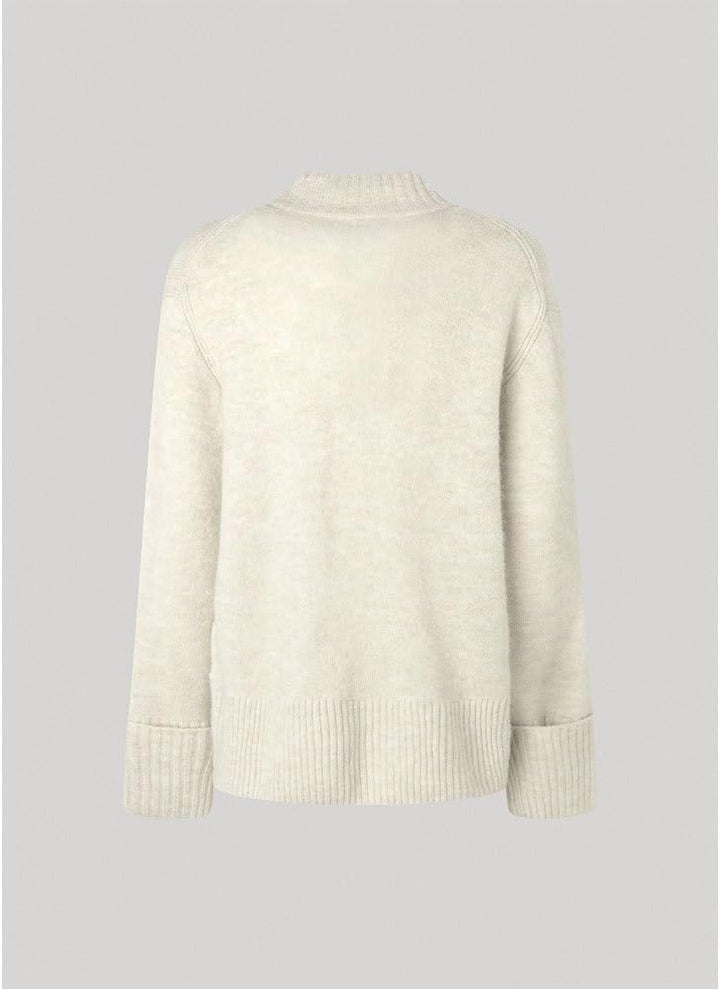 Pepe Jeans Herren Denisse Perkins Pullover S Beige (Ivory), S Beige (Ivory)