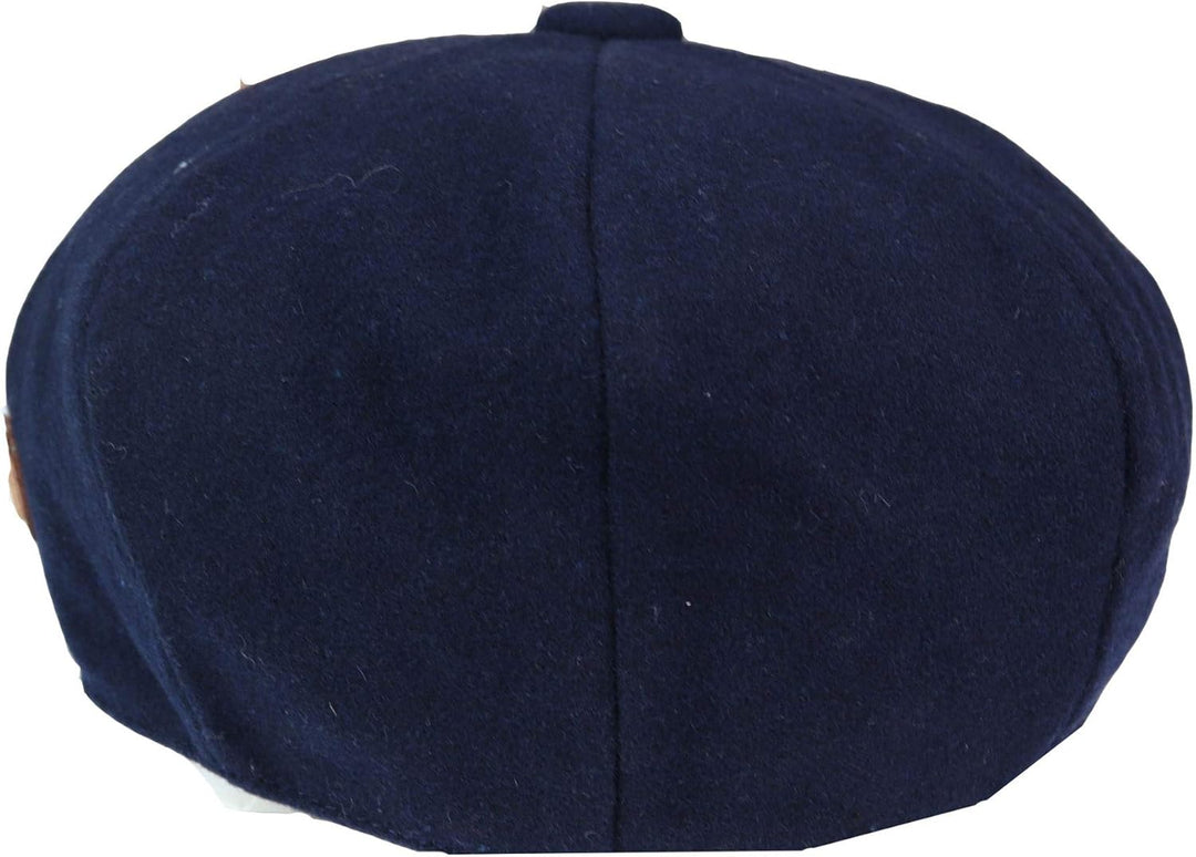 TruClothing.com Herren Mütze Fischgräte Tweed Design Grandad Stil Rabatt Preis S marineblau, S marin