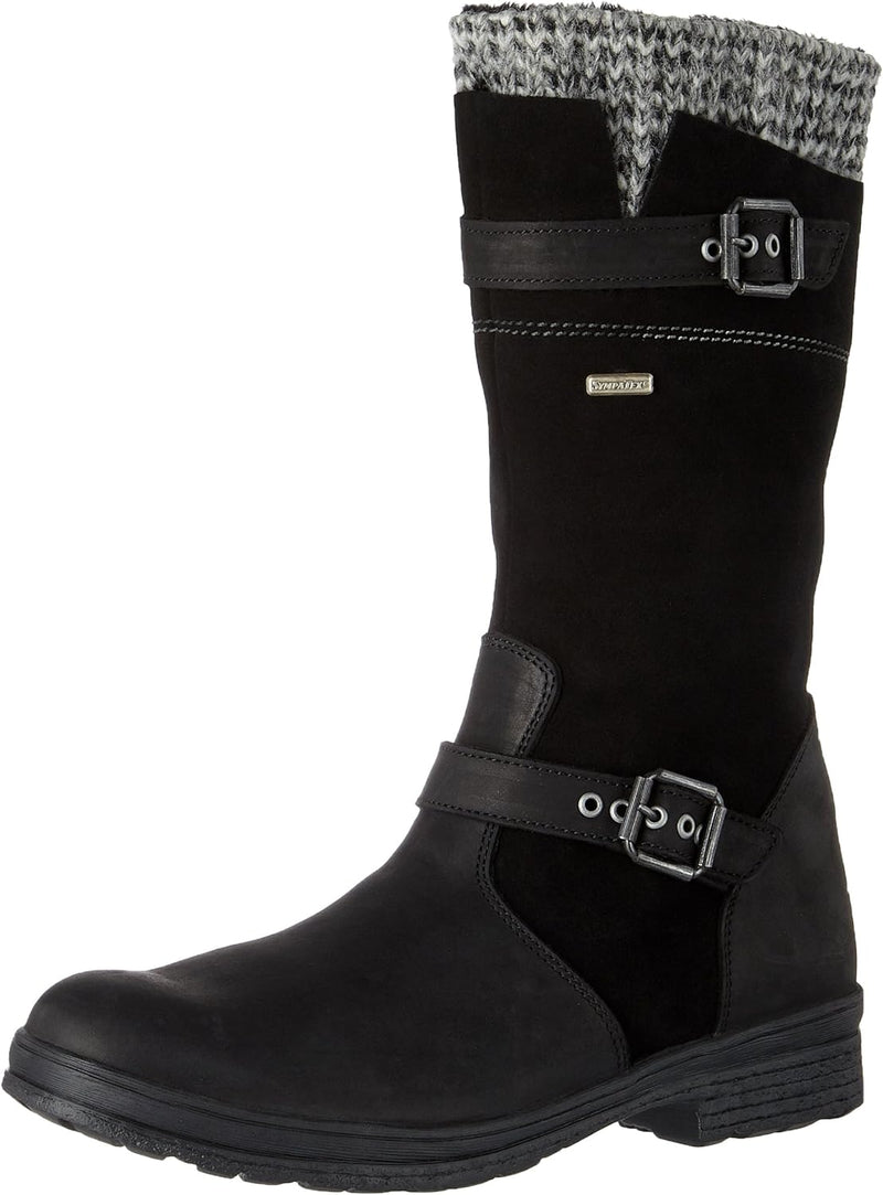 Däumling Marco RV - Alia Mädchen Langschaft Stiefel 27 EU Schwarz 70denver Schwarz, 27 EU Schwarz 70