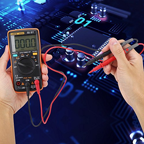 FTVOGUE Digitalmultimeter AN8009 Auto Range True RMS AC / DC-Spannung Elektronisches Messgerät Messe
