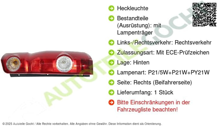 Valeo Heckleuchte 043717
