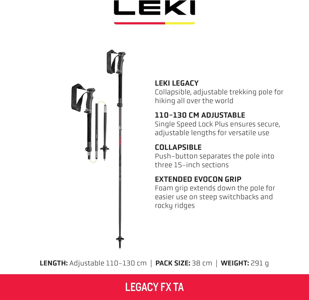 LEKI Cressida Sticks multicolor 110-130CM, multicolor 110-130CM