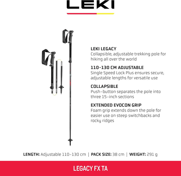 LEKI Cressida Sticks multicolor 110-130CM, multicolor 110-130CM