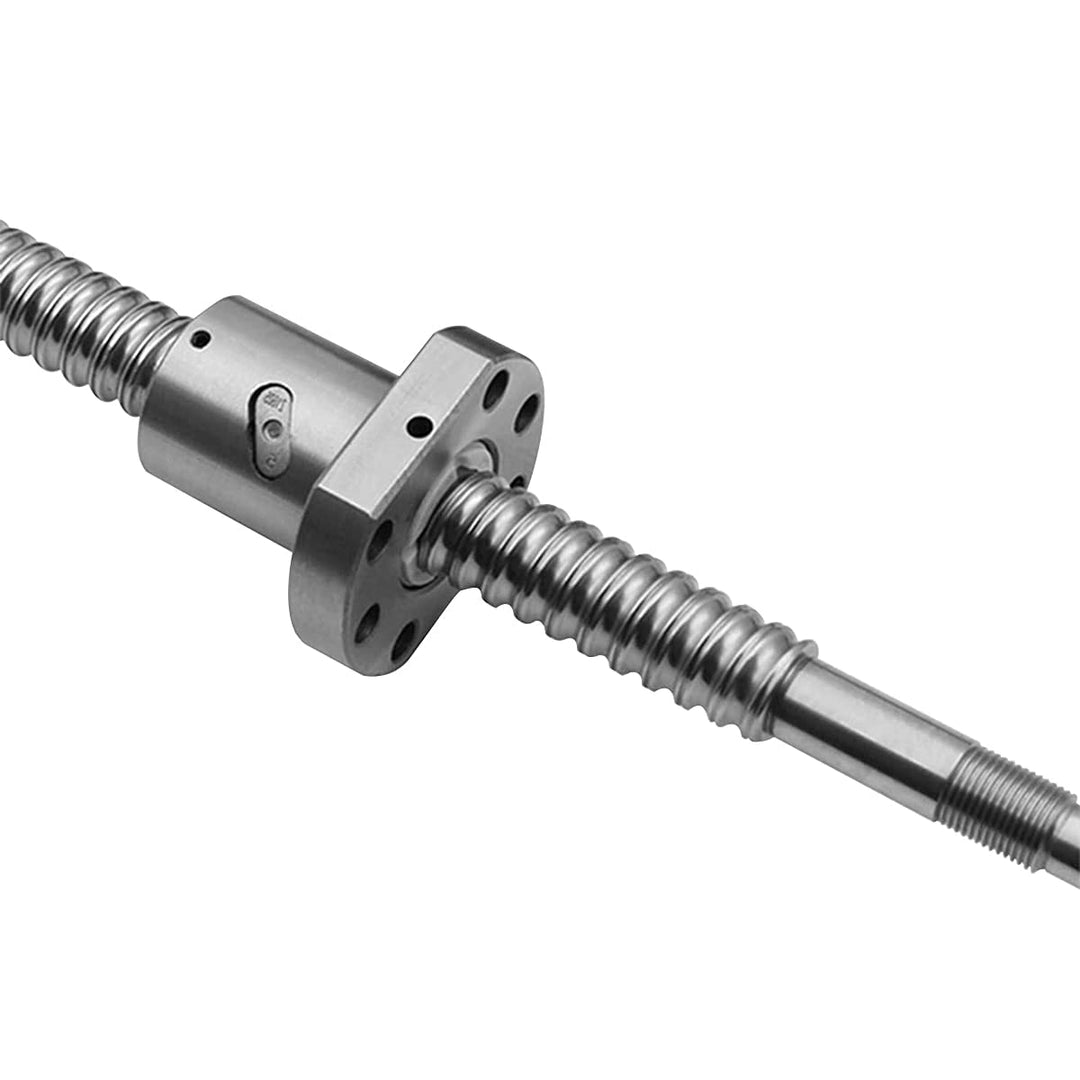 CNCMANS Hohe Qualität Bearbeitetem Ende SFU2005 Länge 1000mm Edelstahl Kugelumlaufspindel mit Kugelm