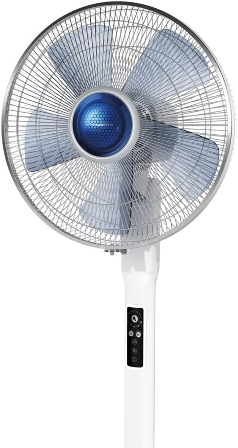 Rowenta VU5870 Standventilator Turbo Silence Extreme+ | Fernbedienung | 5 Geschwindigkeiten | Abscha