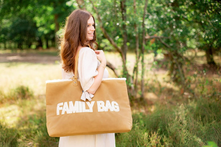 Childhome, Family Bag, Wickeltasche, Reise-/Wochenendtasche, grosses Fassungsvermögen, abnehmbare Ta