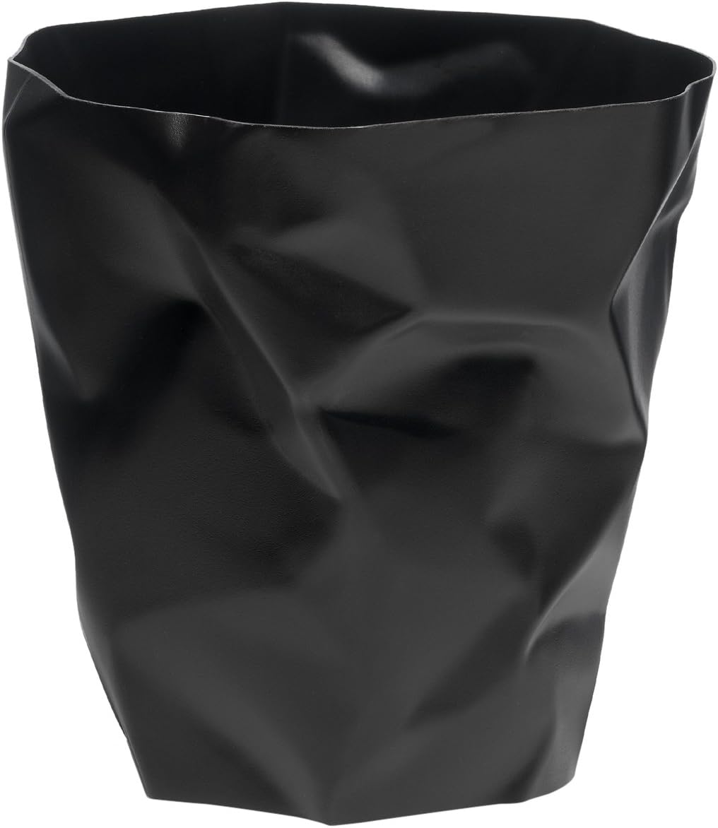 Essey ES00604 Papierkorb Mülleimer Bin Bin, schwarz, PolyethylenHD(HDPE),Classic Classic Schwarz, Cl