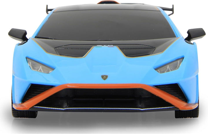 JAMARA Lamborghini Huracán STO 1:24 2,4GHz - offiziell lizenziert, bis zu 1 Stunde Fahrzeit bei ca.