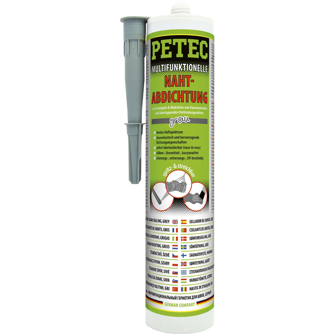 PETEC Multifunktionelle Nahtabdichtung grau 310 ml Kartusche, grau