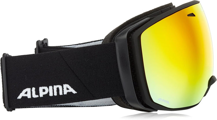 ALPINA ESTETICA - Verspiegelte, Kontrastverstärkende & Polarisierte OTG Skibrille Mit 100% UV-Schutz