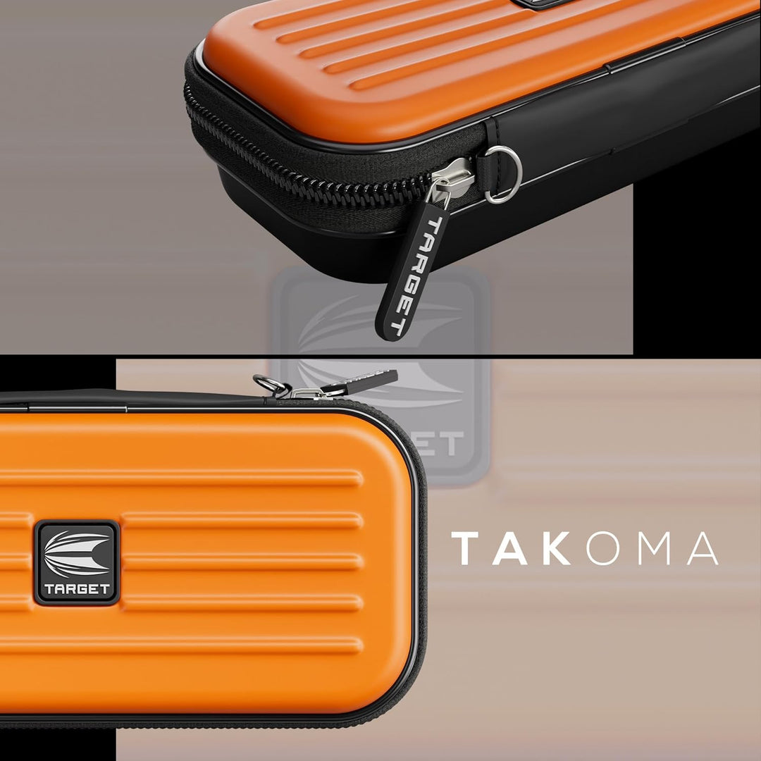 Target Darts Takoma Regular Darts Case - Holds x 1 Satz Darts Brieftasche, Orange