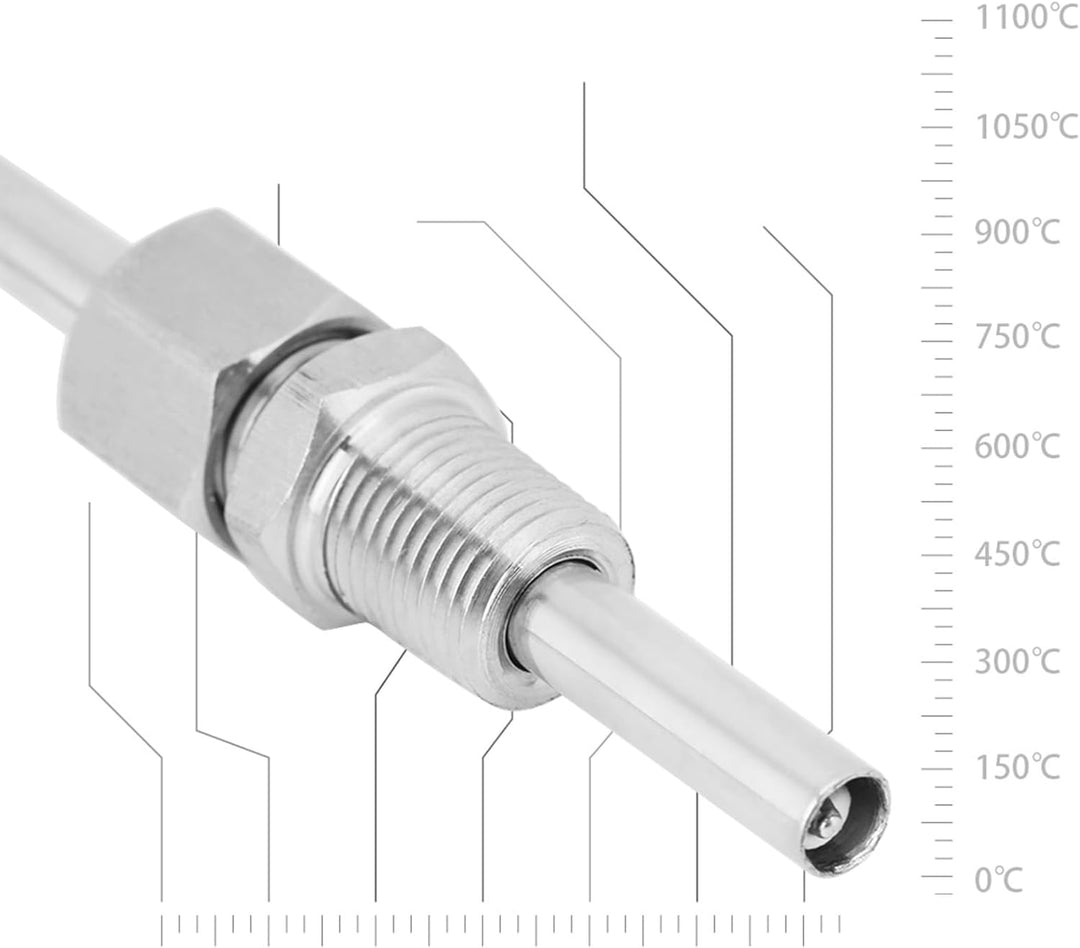 EGT Thermoelement K Typ für Abgastemperatursonde mit freiliegendem Spitzenanschluss