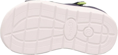 Superfit Baby Jungen Lagoon Sandale Knöchelriemen, 19 EU Weit Blau Hellgr&#xFC;n 8020