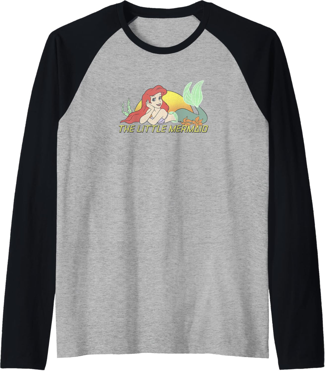 Disney Little Mermaid Ariel Sunset Raglan