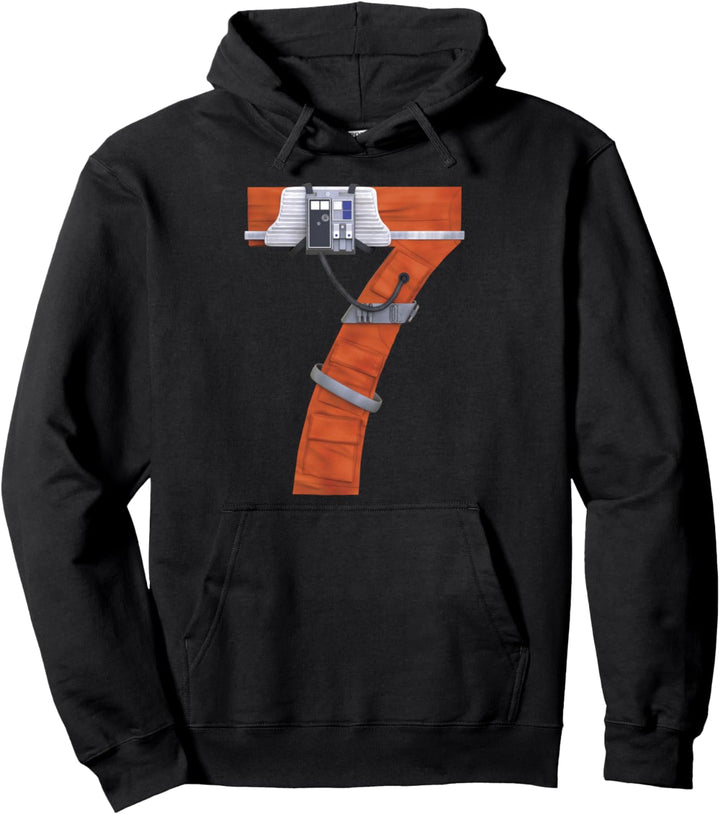 Star Wars Rebel Seventh Birthday Pullover Hoodie