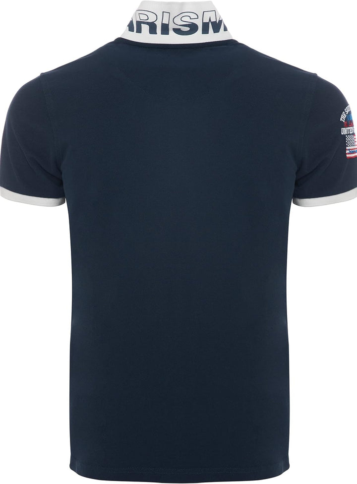Carisma Kurzarm Poloshirt für Herren 100% Baumwolle ? Herren Polo Shirt mit Stickerei ? Angenehmes R