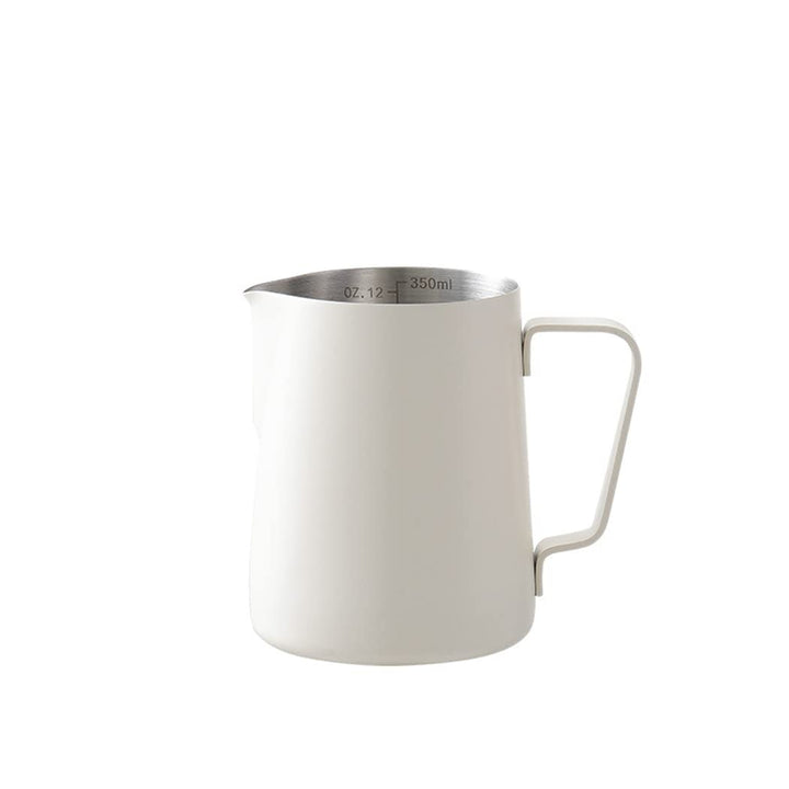 Hoshen Espresso-Dampfkrug aus Edelstahl, Milchaufschäumer, Latte-Kunst-Tasse, Espresso, Latte, Cappu