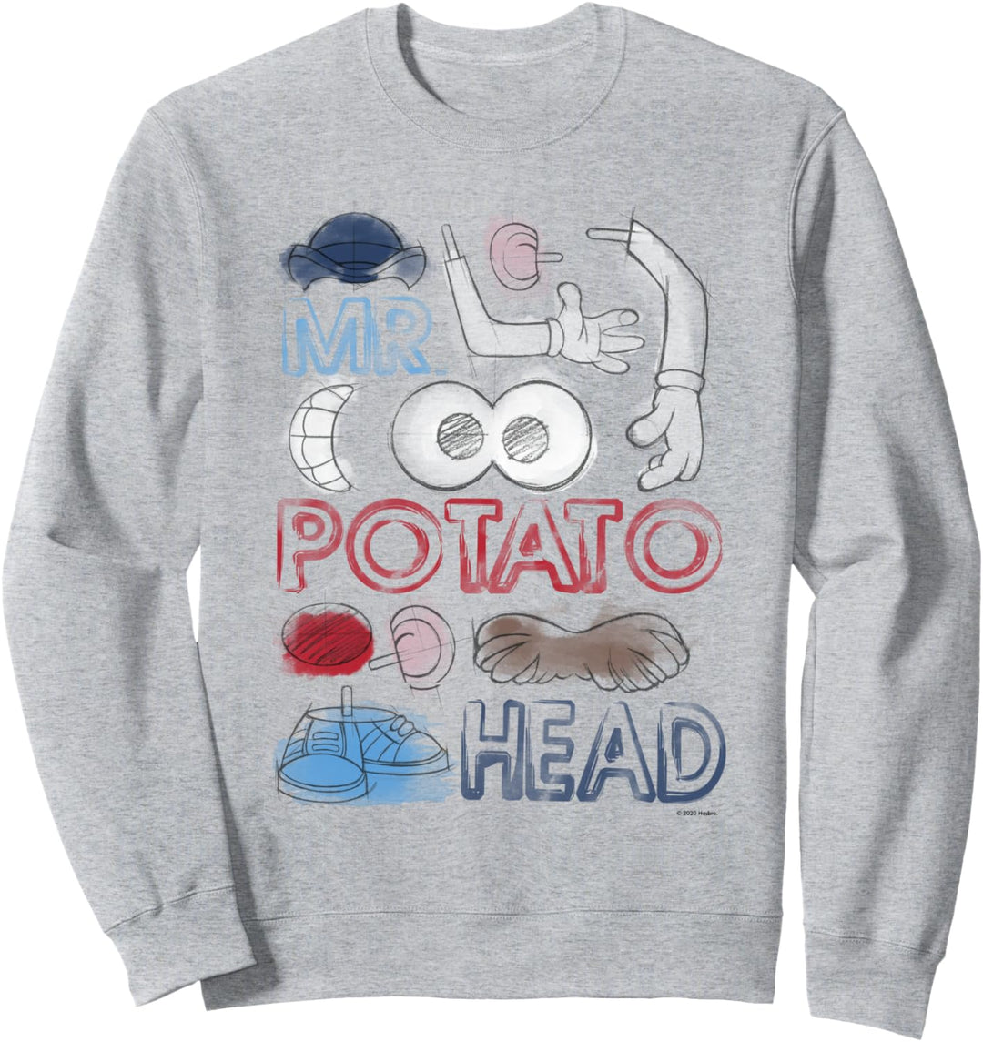 Mr. Potato Head Pieces Sweatshirt