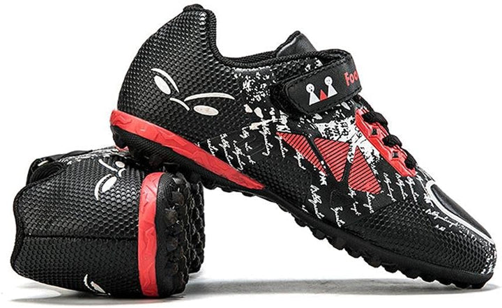 YisiNP Fussballschuhe Kinder Unisex Leicht rutschfest Trainingsschuhe Sommer Fussballschuhe für Kuns