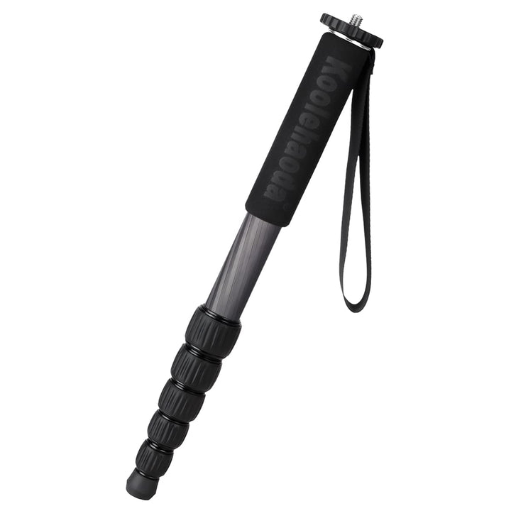 koolehaoda MP286C Einbeinstativ, Kohlefaser, 6-teilig, tragbar, Kompaktkamera-Einbeinstativ, Maximal