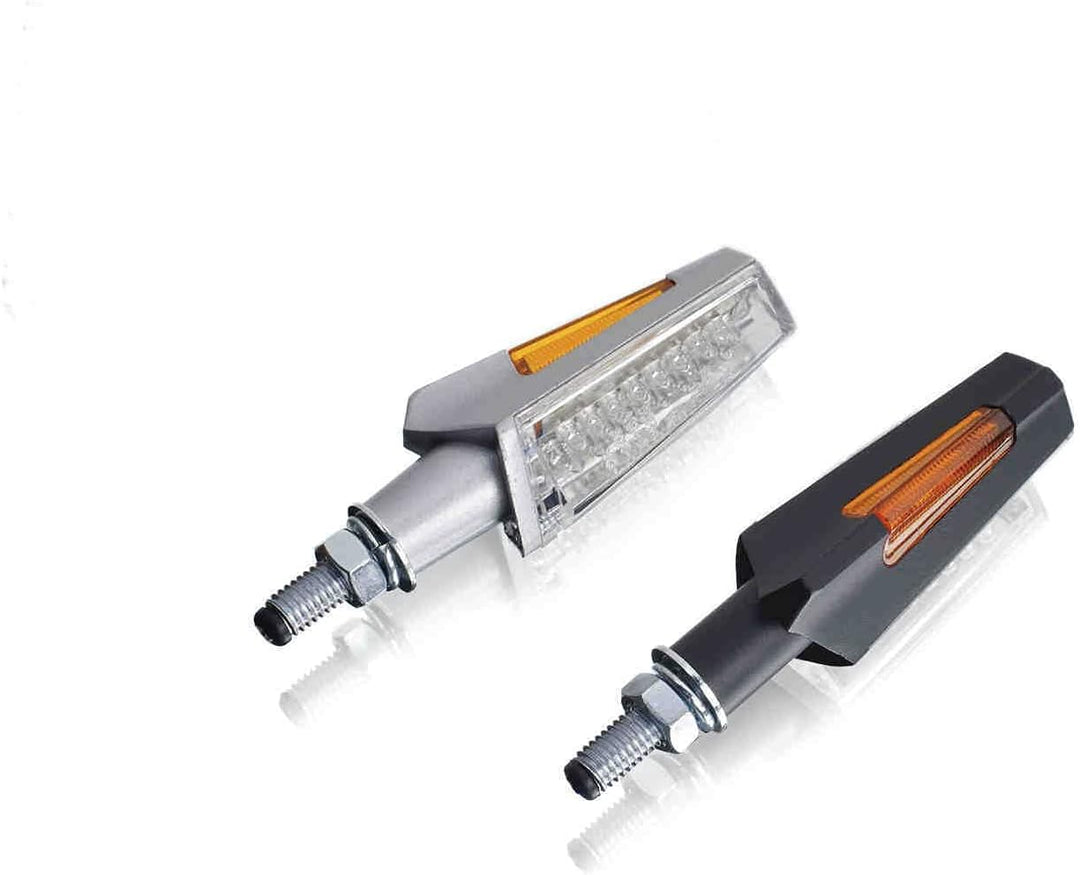 Puig 4824N Lanza Genehmigt Blinkerset Schwarz, Schwarz