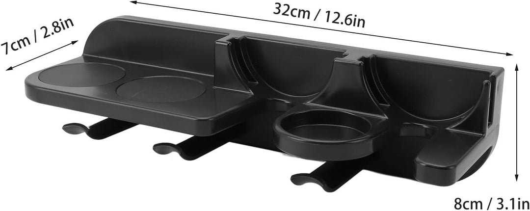 Espresso-Siebträger-Wandhalterung, Platzsparender Schwebender Kaffeestations-Organizer mit 58-mm-Sie