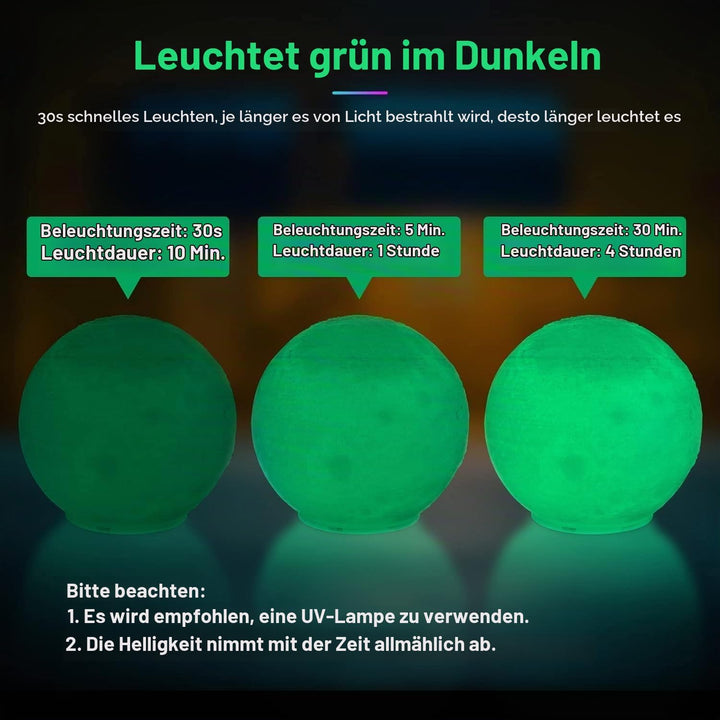 GIANTARM Leuchtet PLA Filament 1,75 mm,Glow In The Dark, Massgenauigkeit: ±0,02 mm, 3D-Druck-Filamen
