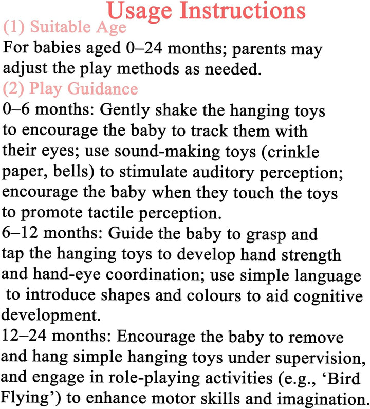 CXAFQ Kleinkind-Autositzspielzeug mit Spiegel und 3 Hängespielzeugen, Baby-Rücksitz, Kinderwagen-Plü
